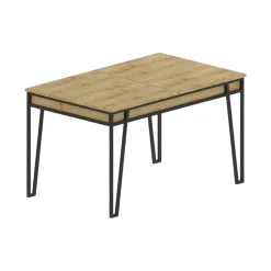 Tavolo allungabile Dpietruzz, 170x80 h76 cm,<Dmora Hot