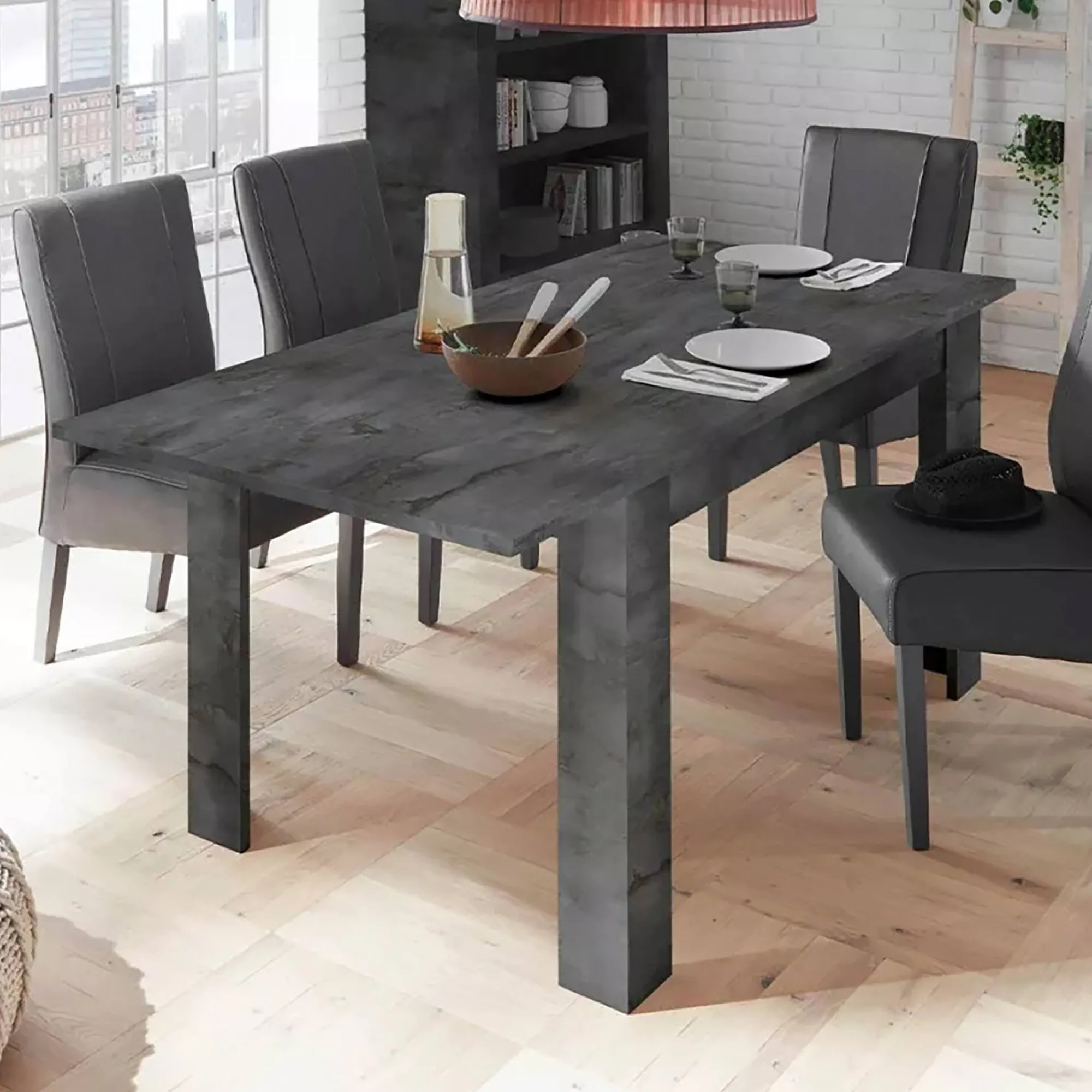 Tavolo allungabile Takumi, 137x90 h79 cm,<Dmora Sale