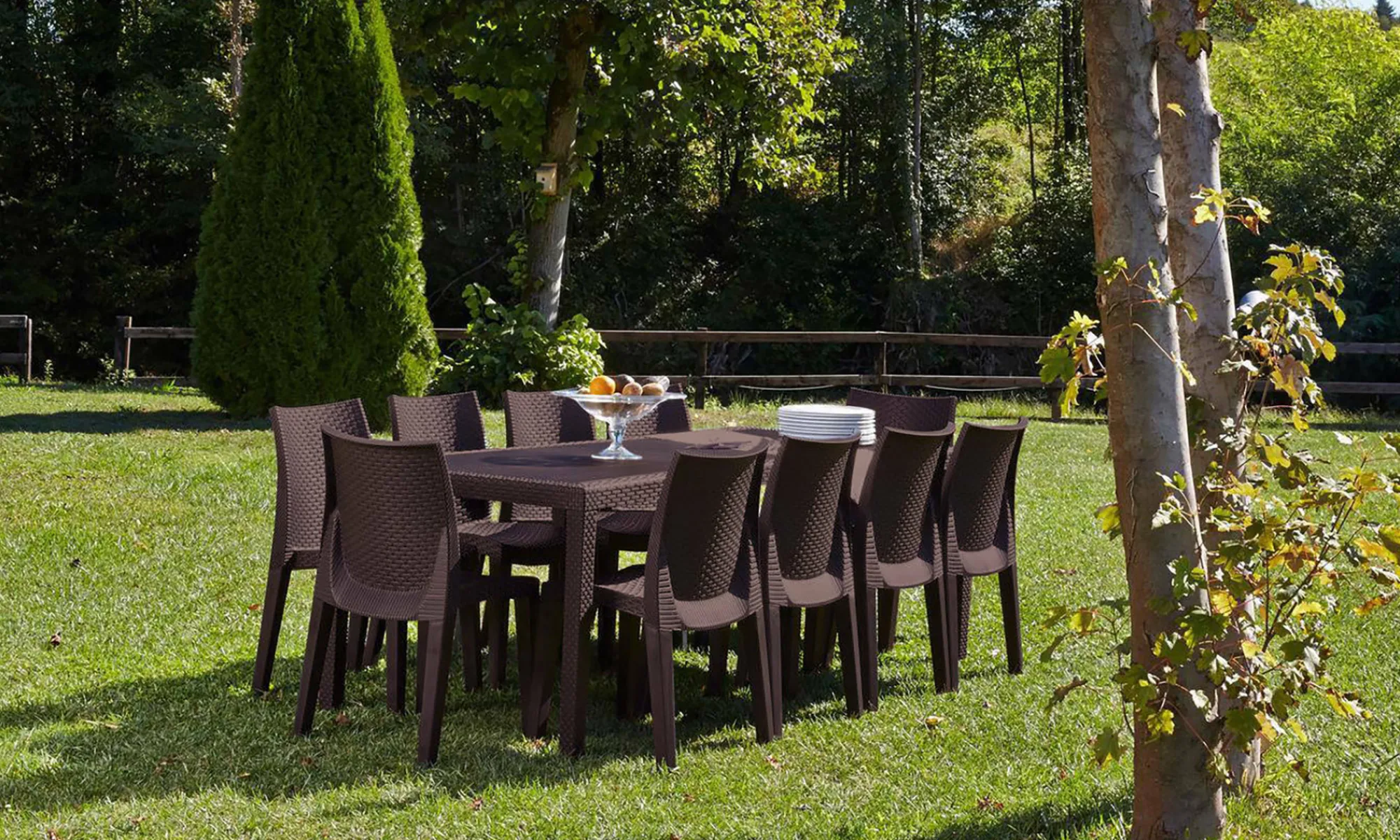 Tavolo da esterno Abbaviva,150/220x90h72 cm,<Dmora Online