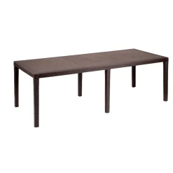 Tavolo da esterno Abbaviva,150/220x90h72 cm,<Dmora Online