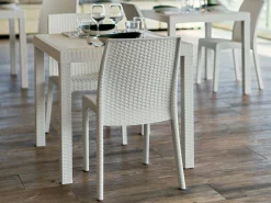 Tavolo da esterno Acqua, 80x80h74 cm,<Dmora Sale