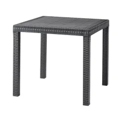 Tavolo da esterno Acqua, 80x80h74 cm,<Dmora Discount