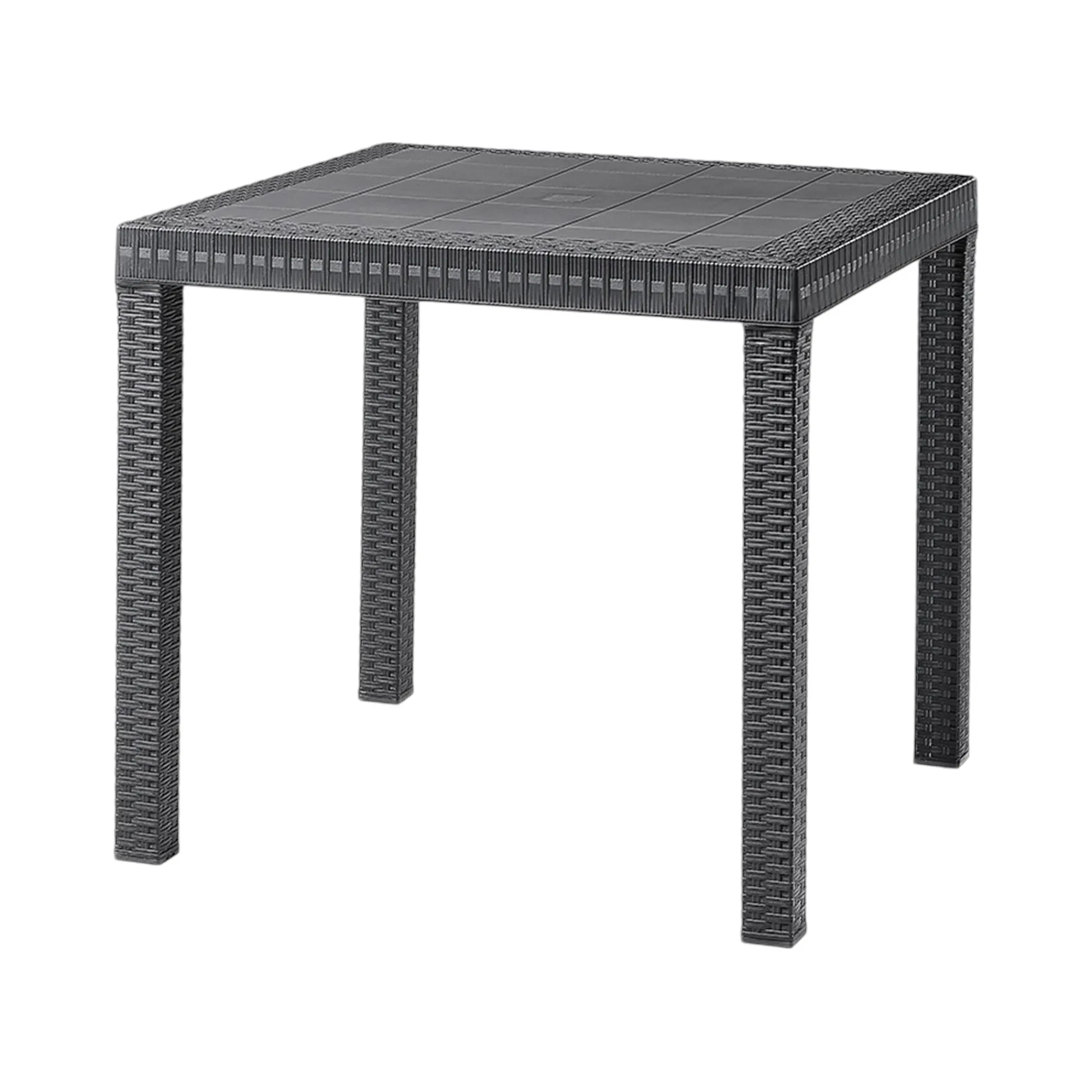 Tavolo da esterno Acqua, 80x80h74 cm,<Dmora Discount