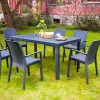Tavolo da esterno Adila, 150x90h74 cm,<Dmora Cheap