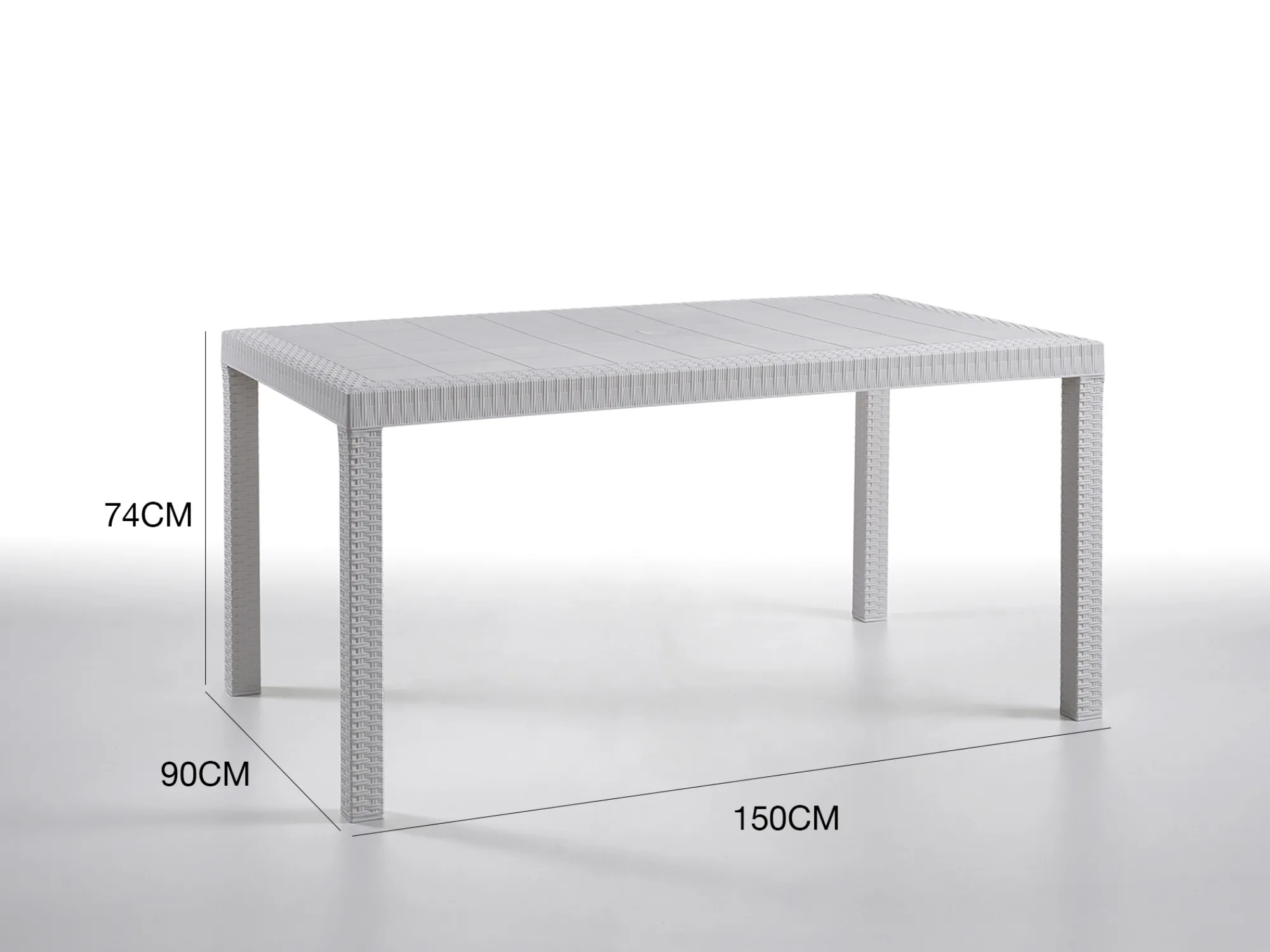Tavolo da esterno Adila, 150x90h74 cm,<Dmora Best Sale