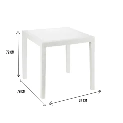 Tavolo da esterno Angelico, 80x80h72 cm,<Dmora Best Sale