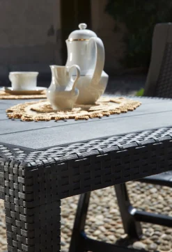 Tavolo da esterno Ariana, 150x90h72 cm,<Dmora Clearance