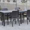 Tavolo da esterno Dmains, 150/220x90h72 cm,<Dmora Shop