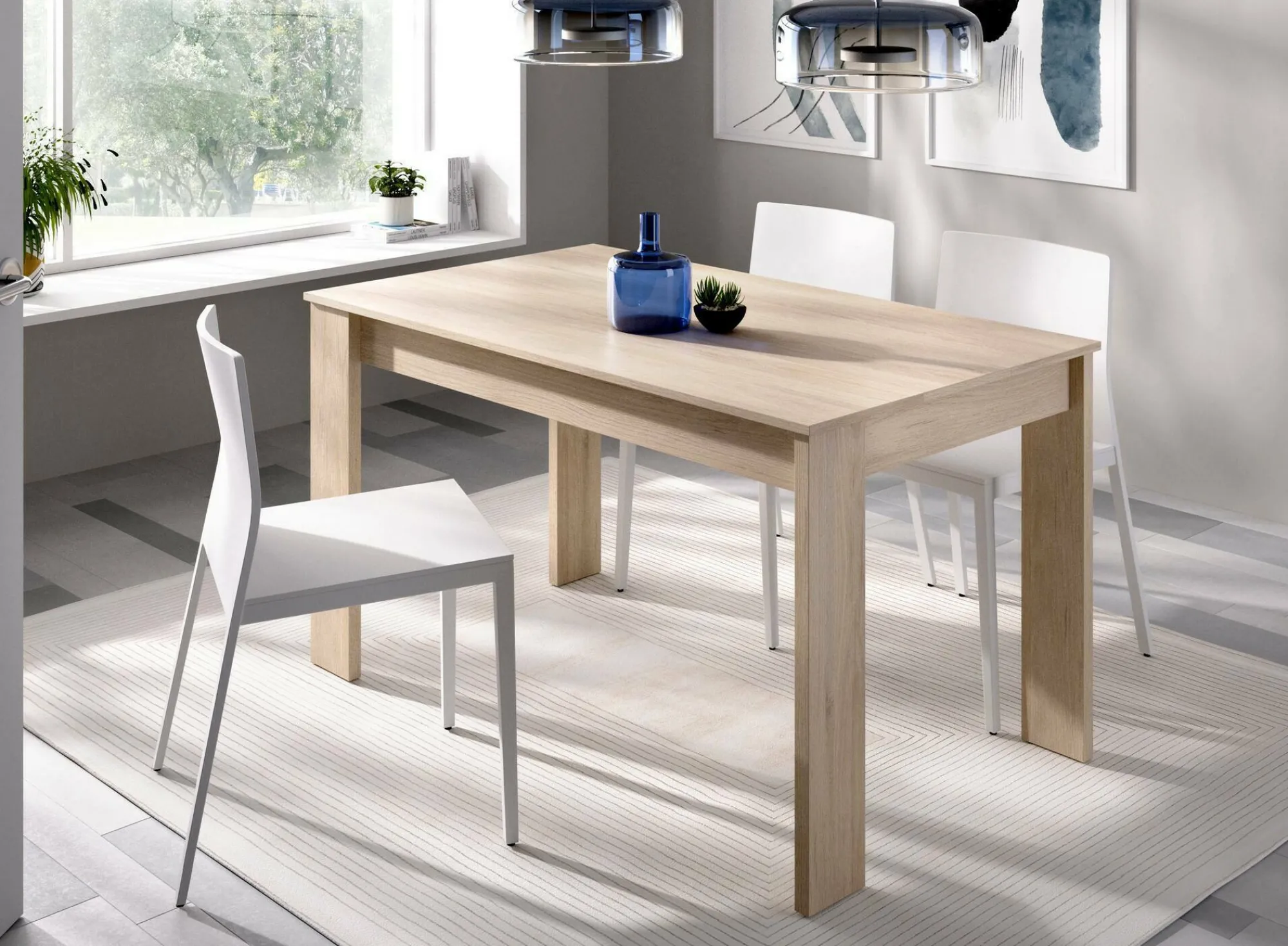 Tavolo fisso Alois, 139x81h77 cm,<Dmora Best Sale
