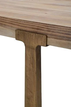 Tavolo fisso Kazimir, Oro e Marrone, 150x90 h78 cm<Dmora Cheap