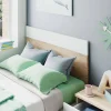Testiera Aleangy, 100h50 cm, Rovere e Bianco<Dmora Shop