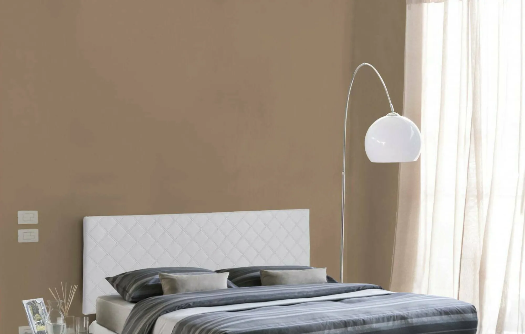 Testiera letto Amarillide, Cm 170x60,<Dmora Online