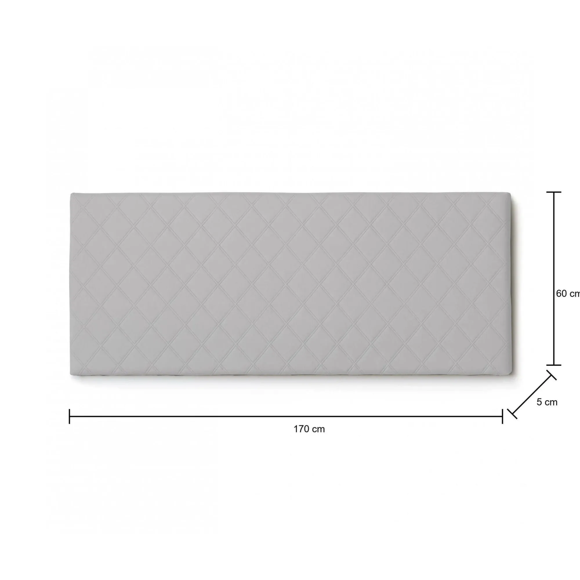 Testiera letto Amarillide, Cm 170x60,<Dmora Online