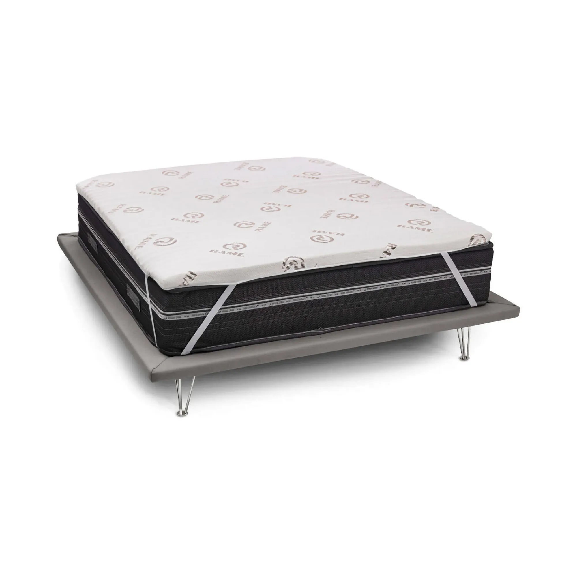 Topper matrimoniale Afella, Anti acaro e Anallergico, Cm 160x190h5<Dmora Store