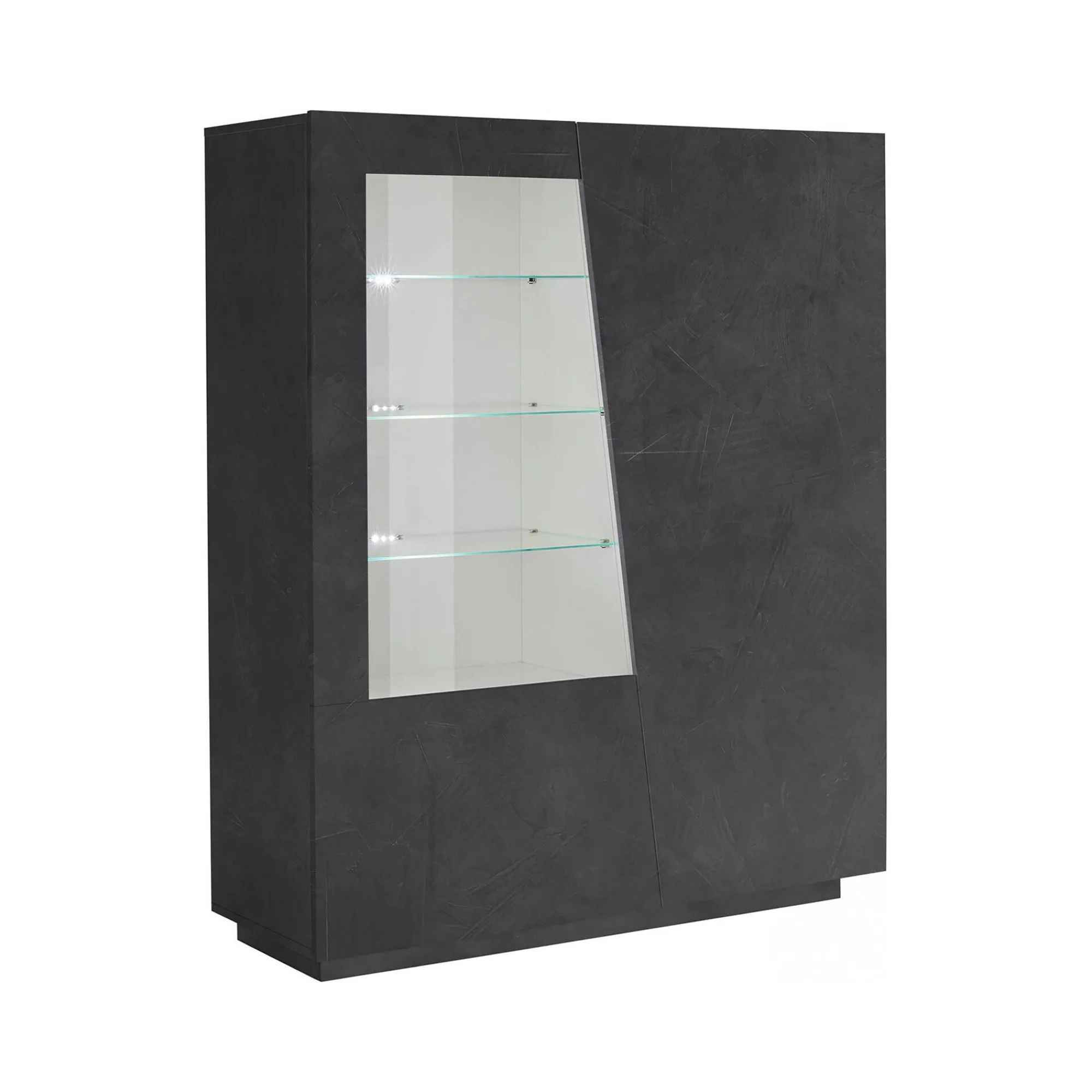Vetrina Ask, cm 120x43h146,<Dmora Outlet